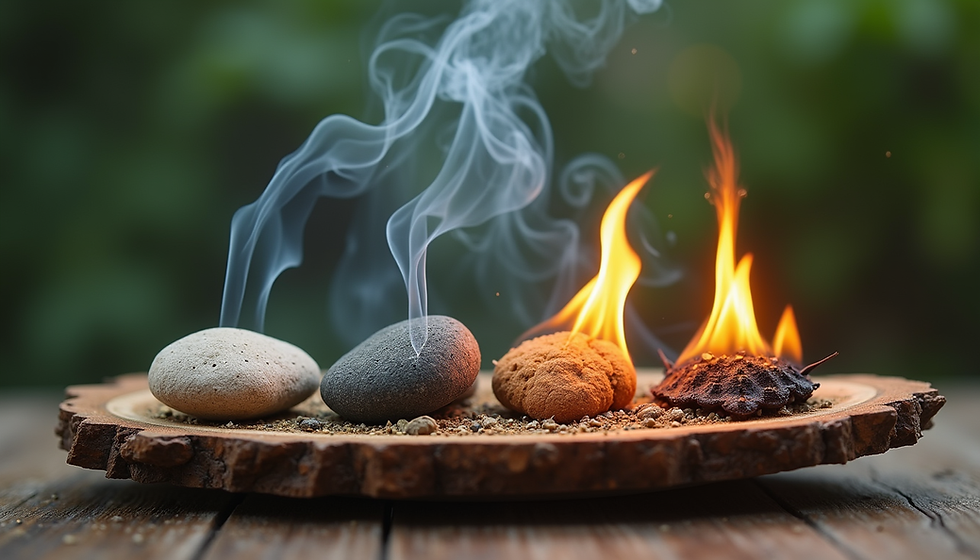 Harnessing the Power of the 5 Elements Through Your 5 Senses in Magickal Practice