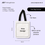 Thumbnail: Totebag Premium Canvas & Blacu Custom