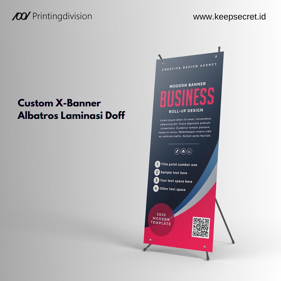 Thumbnail: Print X Banner Custom