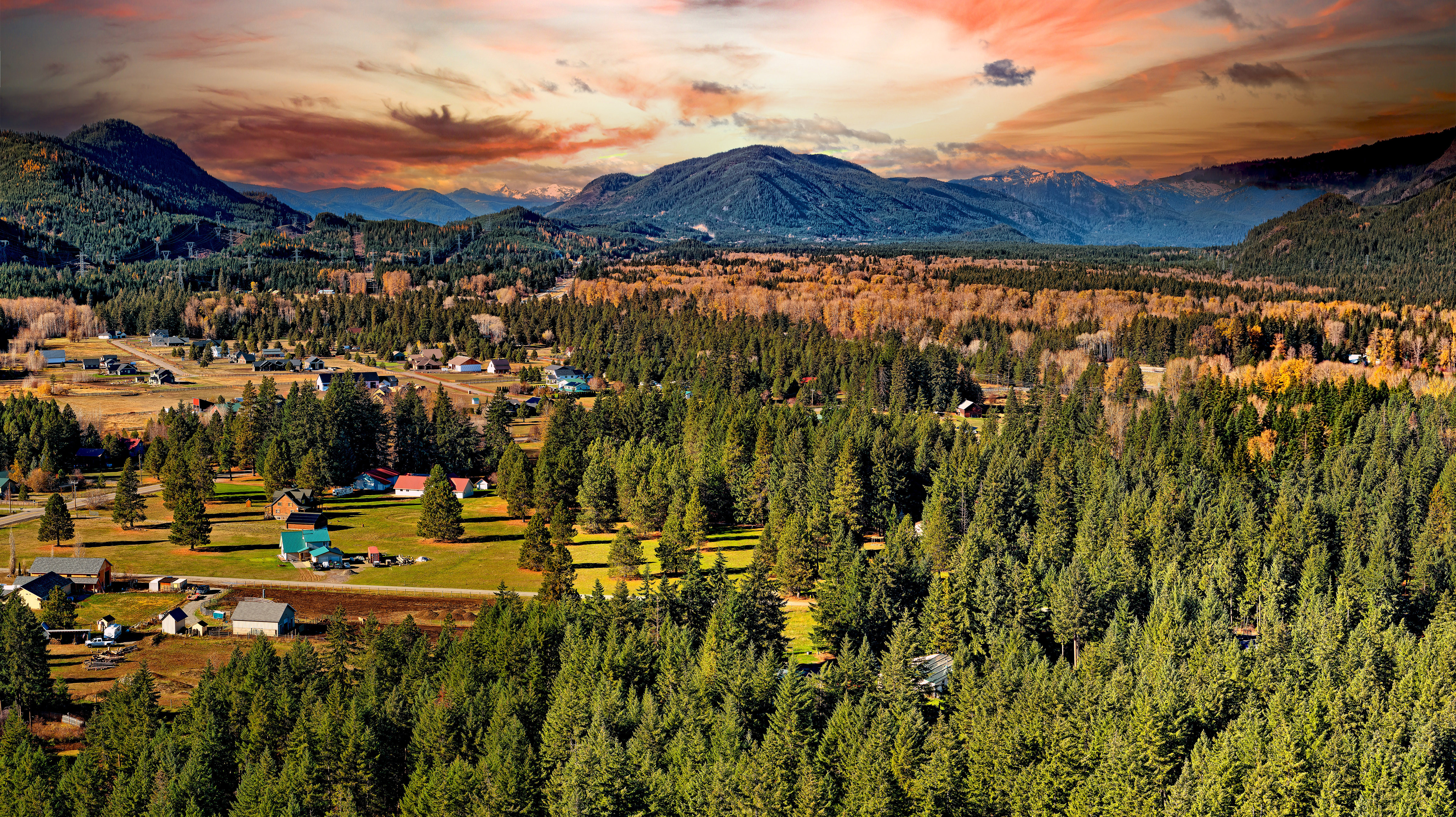 Cascadian Sunset