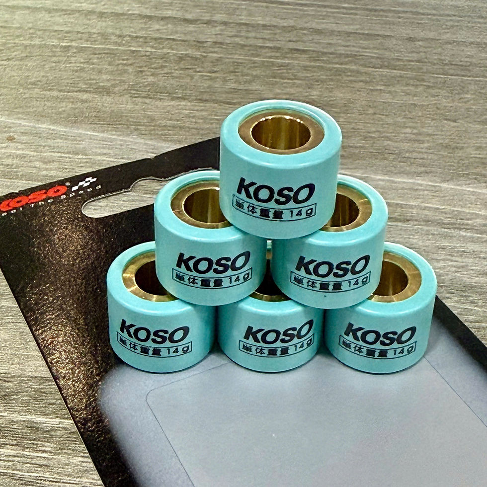 Thumbnail: Bi nồi hợp kim titan KOSO-AB/Vario/Shvn/Click/Lead/PCX/ADV 20x15mm 14g/16g