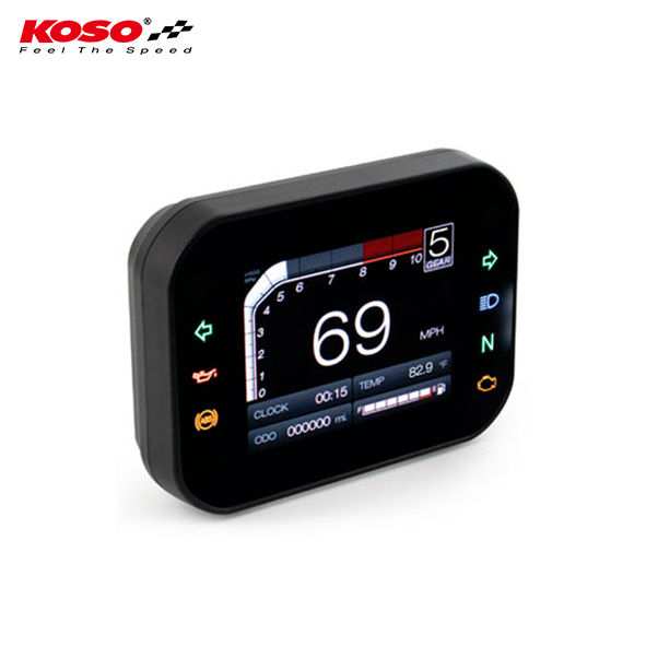 KOSO RX3S TFT – Đồng hồ kỹ thuật số cao cấp cho xe tay ga hiện đại!