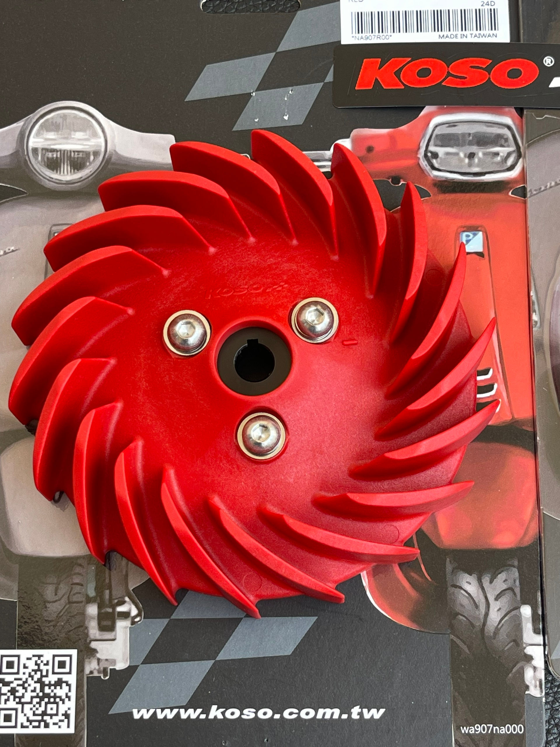 KOSO Quạt tản nhiệt Vespa125/150 / High Performance Cooling Fan