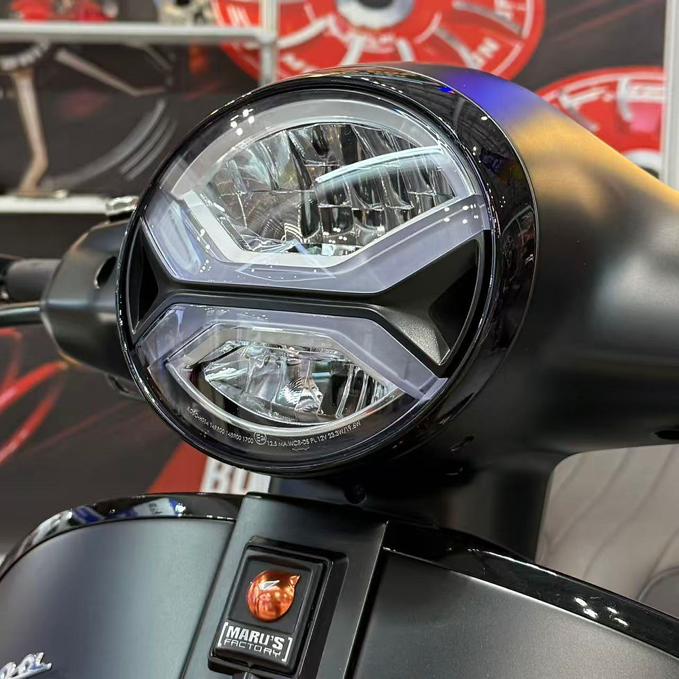 Thumbnail: KOSO SILVER WING LED Headlight cho Vespa GTS 300