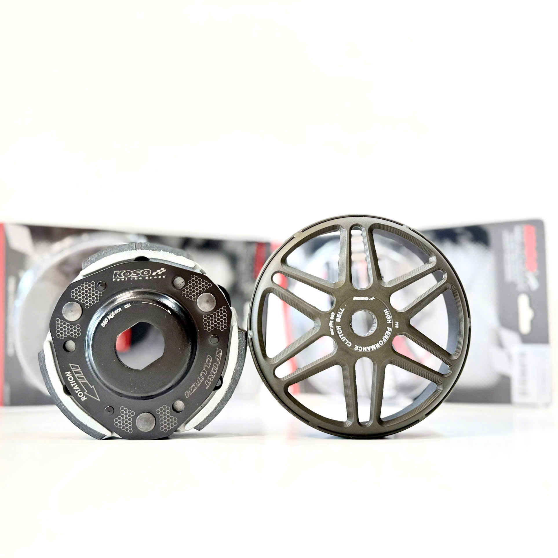 KOSO Full bộ nồi trước sau xe Yamaha NVX, Nmax155, LEXI 155-V2 2020-2025