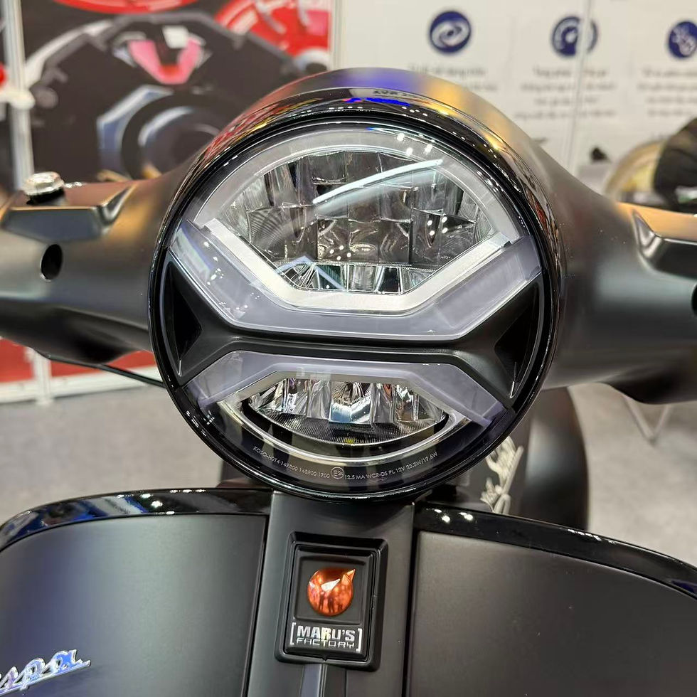 Thumbnail: KOSO SILVER WING LED Headlight cho Vespa GTS 300