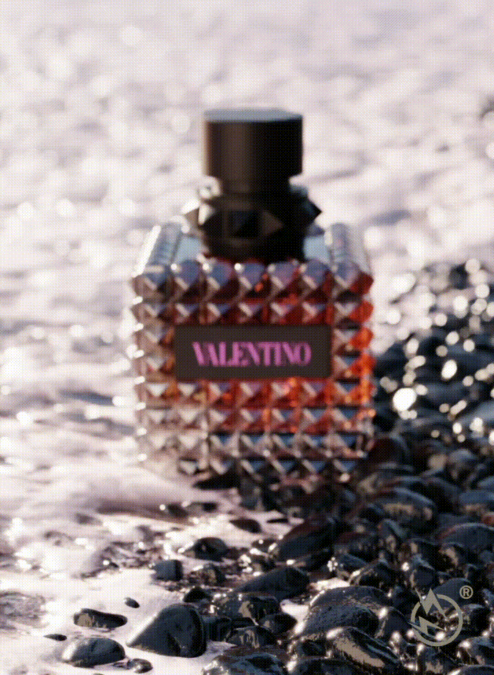 Animation 3d parfum Valentino