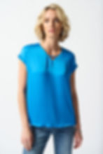 Thumbnail: Joseph Ribkoff French Blue Top Style 242123