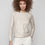 Miniature : Charlie B Champagne Hooded Sweater Style C2733