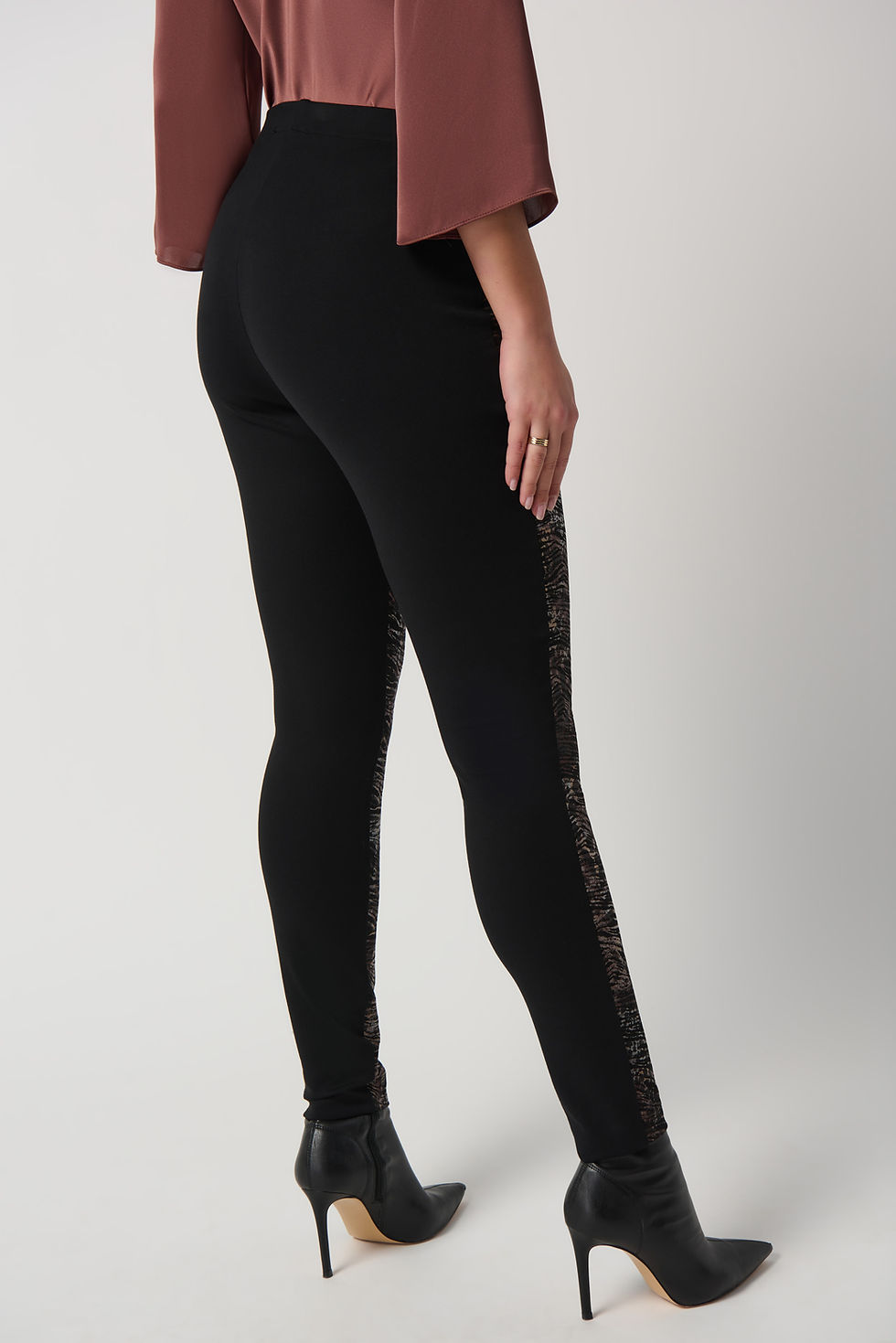 Miniature : Joseph Ribkoff Black/Multi Pant Style 234243