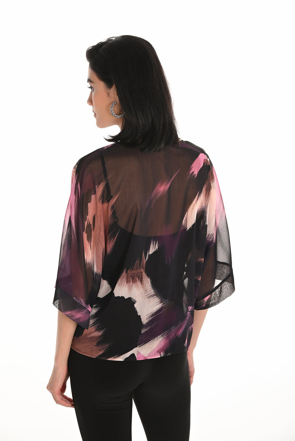 Thumbnail: Frank Lyman Black/Multi Top With Cami Style 253395