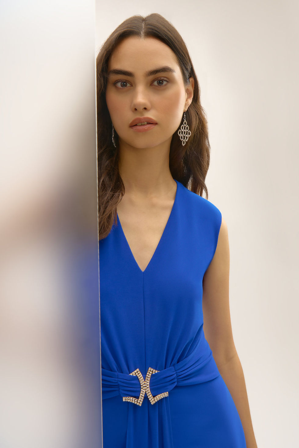 Thumbnail: Joseph Ribkoff Royal Sapphire Dress Style 252717