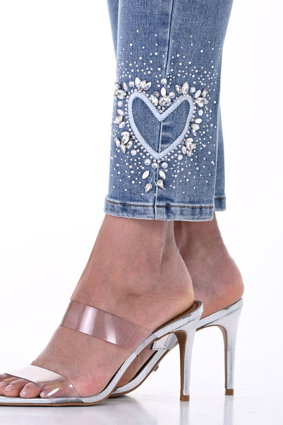 Thumbnail: Frank Lyman Blue/Silver Jeans Style 246205U