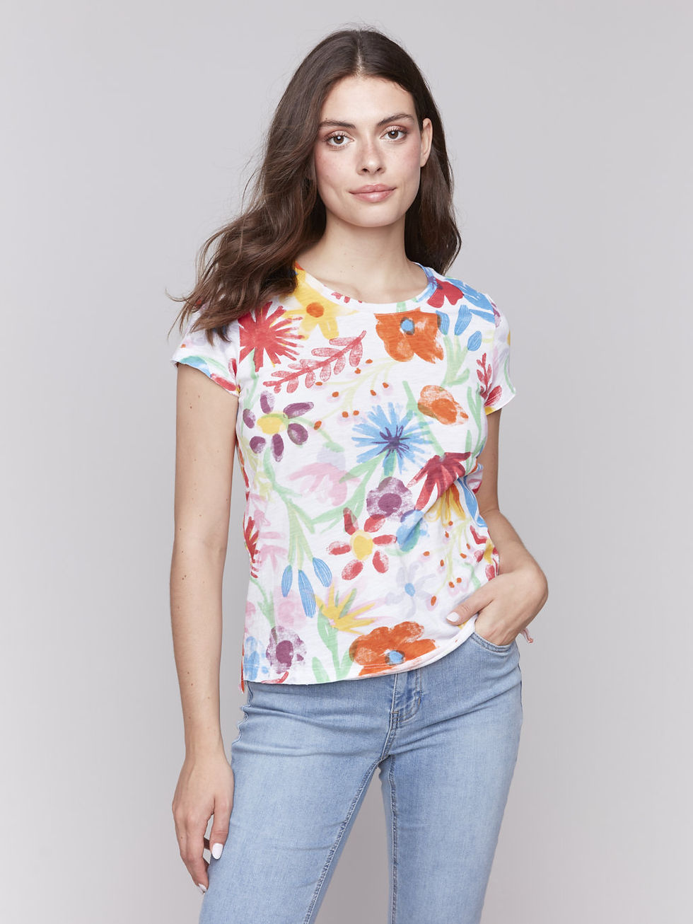 Thumbnail: Charlie B Wildflower Top Style C1310