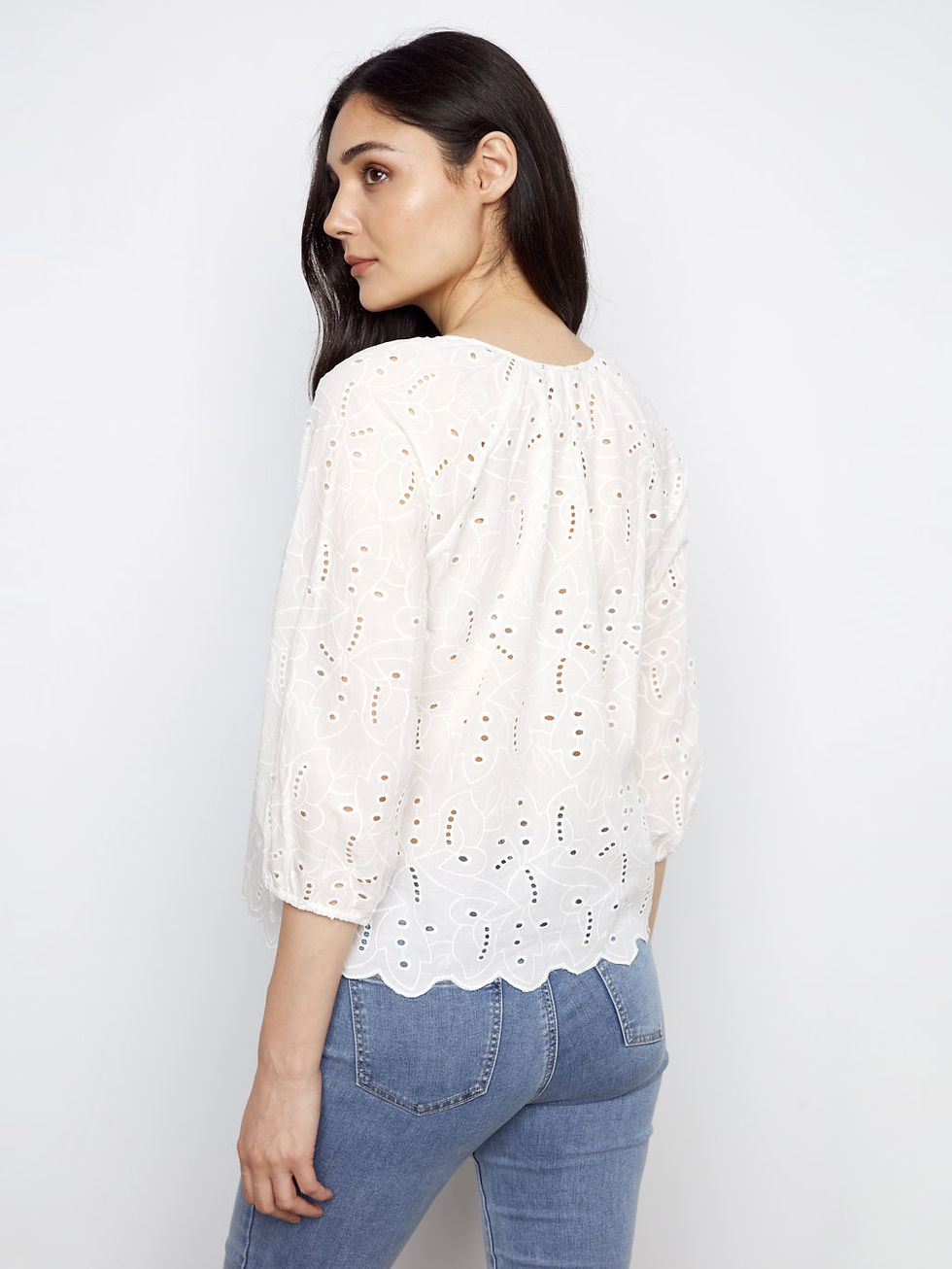 Thumbnail: Charlie B White Blouse Style C4661