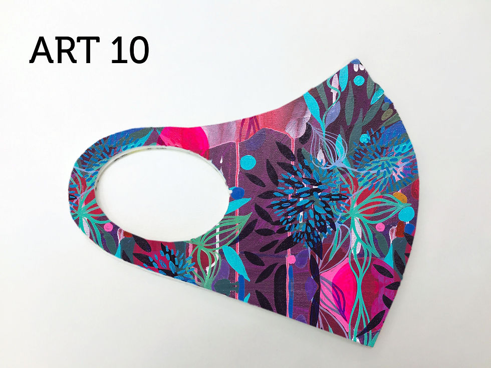Thumbnail:  Re-usable Fashion Masks  -  9 colors/styles available  by  Dolcezza