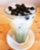 Matcha Latte with BOBA