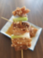 Crispy pork belly BBQ (2 picese)