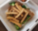 Black noodle with tofu