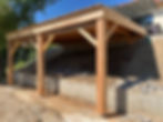 Terrasse en melèze à Tulin