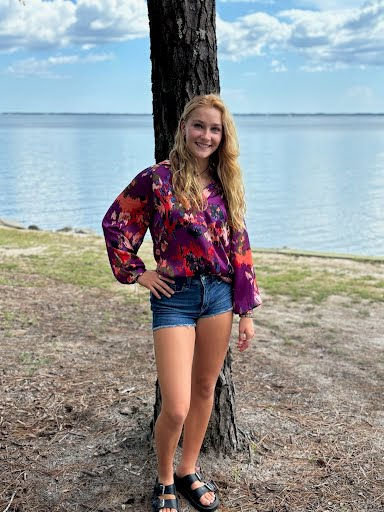 Thumbnail: Purple Abstract Blouse