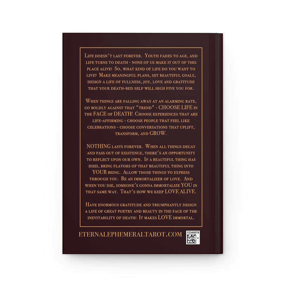 Thumbnail: Memento Mori Hardcover Journal Notebook