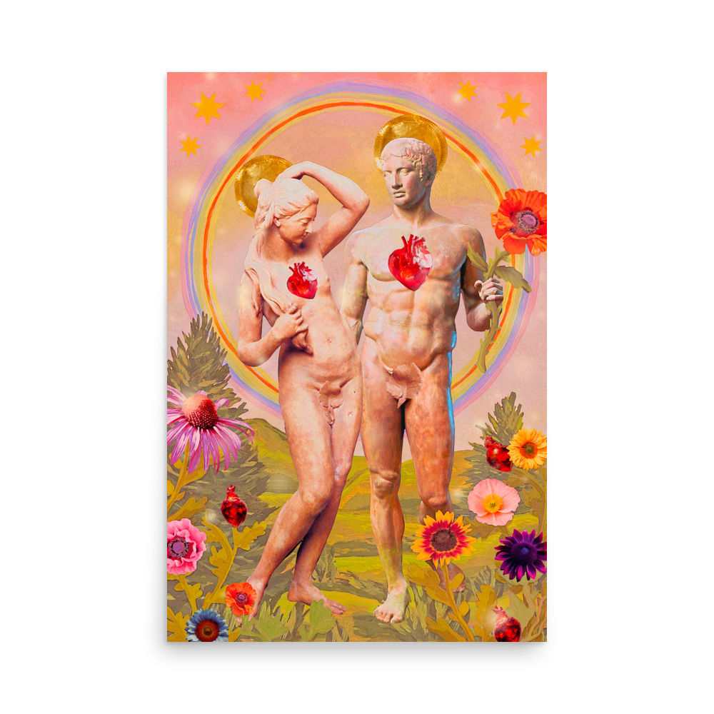 "The Lovers" Tarot Print