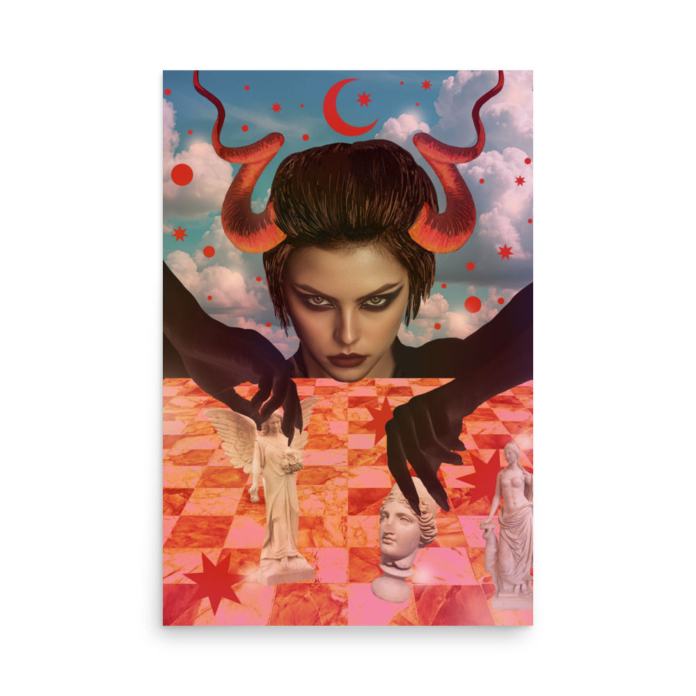 "The Devil's Game" Tarot Print