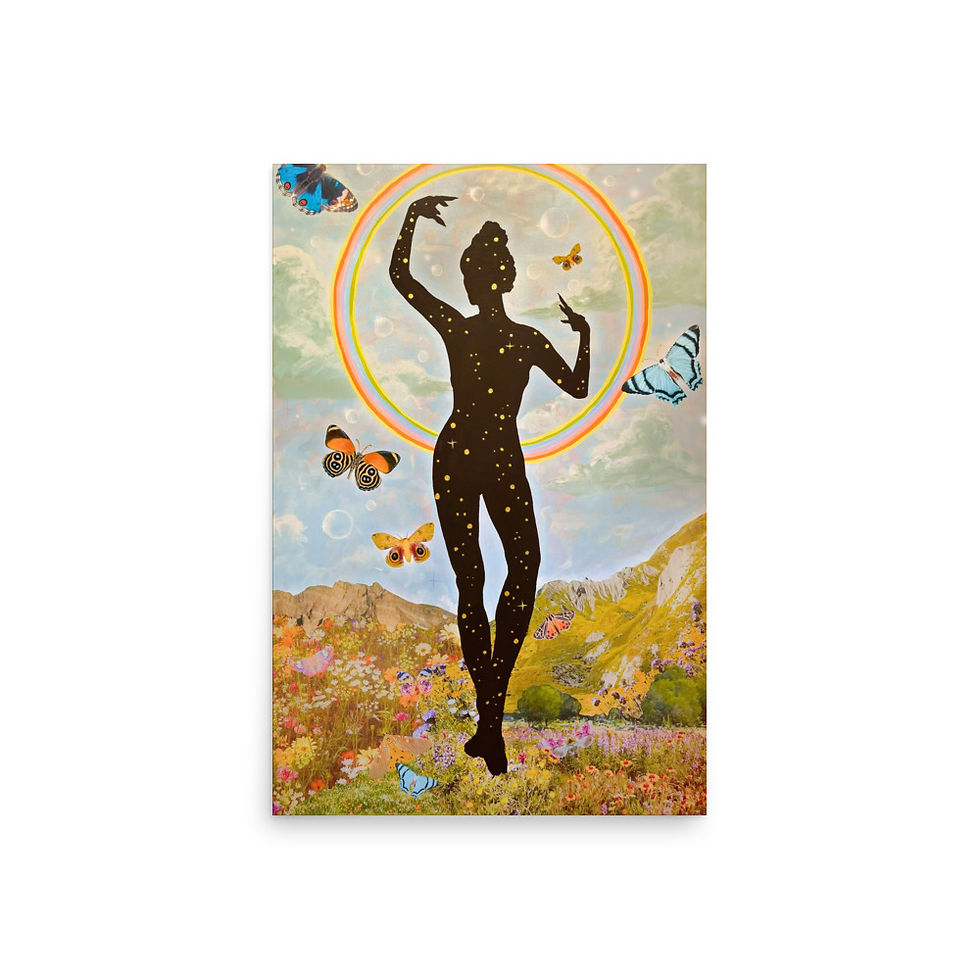Thumbnail: "The Void" Tarot Print Card Edition