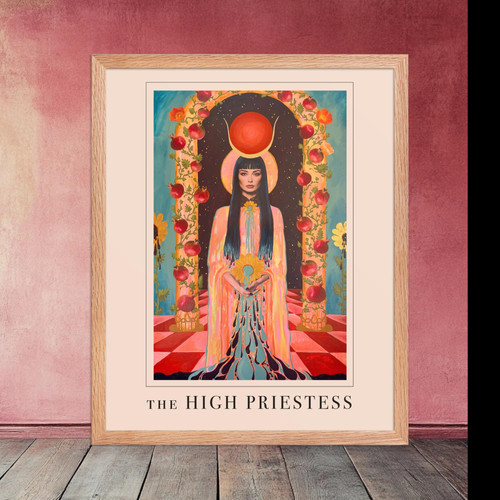 絵画 three priestesses The High Priestess