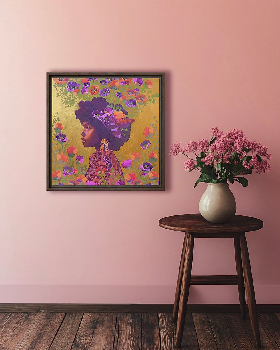 Thumbnail: "EverDawn IV" Framed Canvas Print