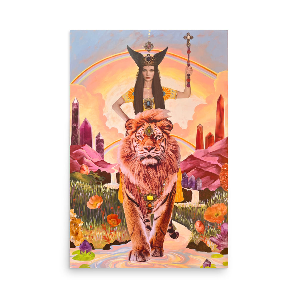 "The Chariot" Tarot Print