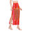 Thumbnail: Tibetan Tiger Stripe Silky Side Split Festival Skirt