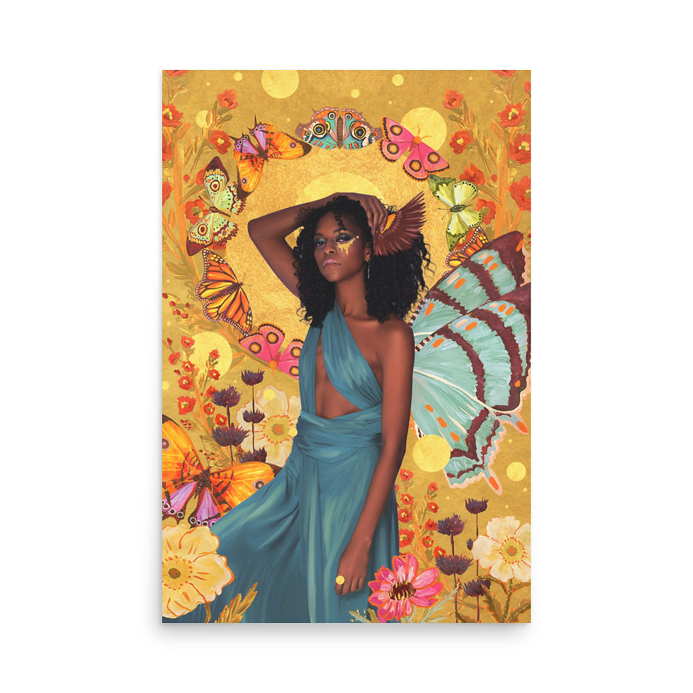 Thumbnail: "Ten of Wings" Tarot Print