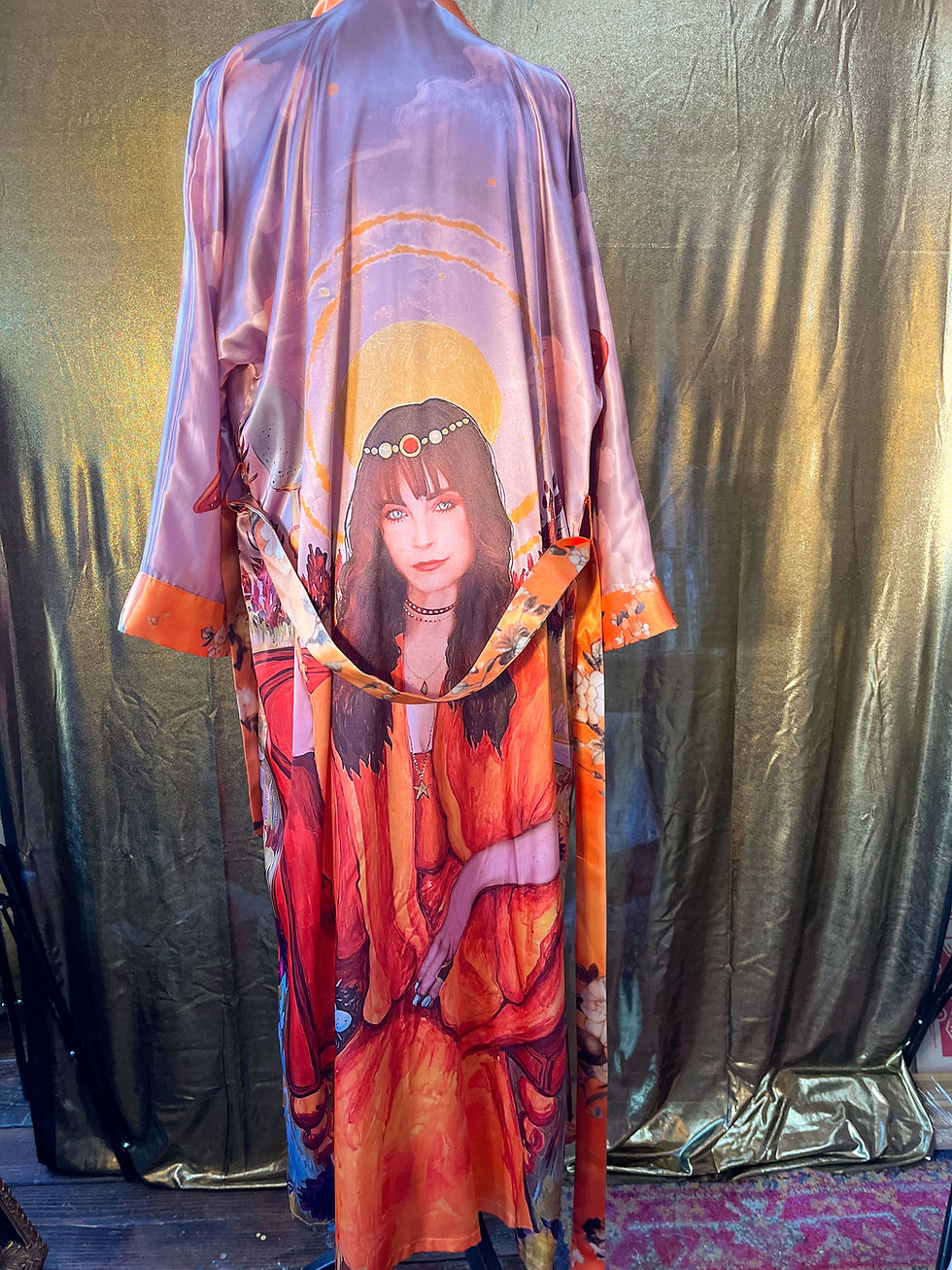 Thumbnail: "The Empress" UFO Kimono - Only 2 Available!
