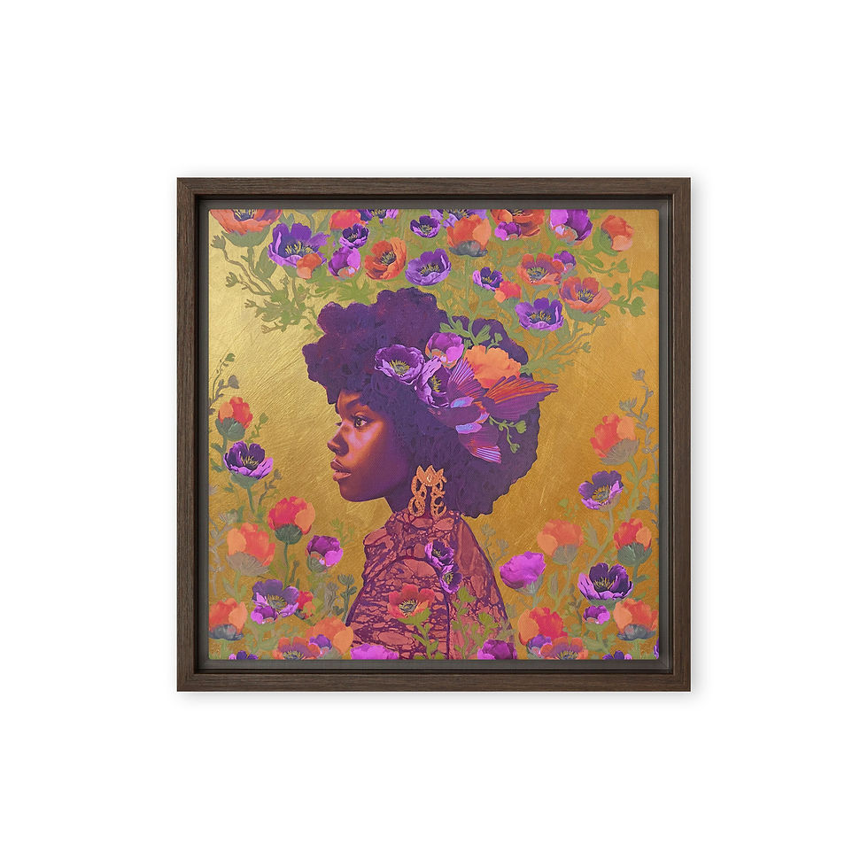 Thumbnail: "EverDawn IV" Framed Canvas Print