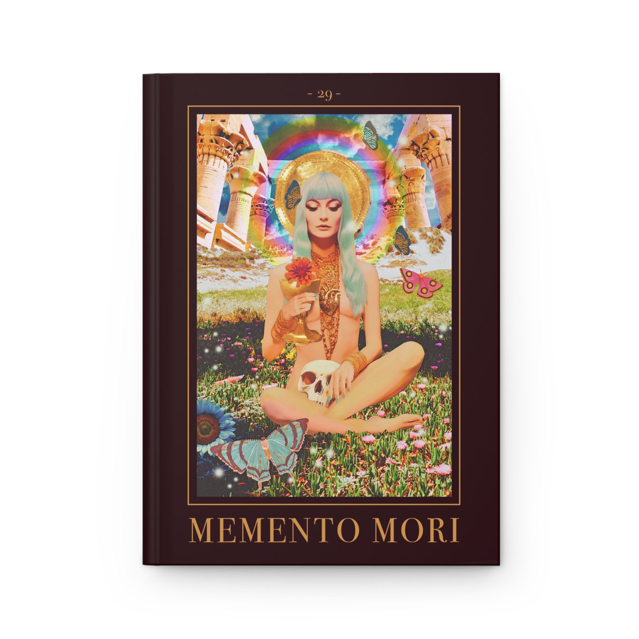 Memento Mori Hardcover Journal Notebook