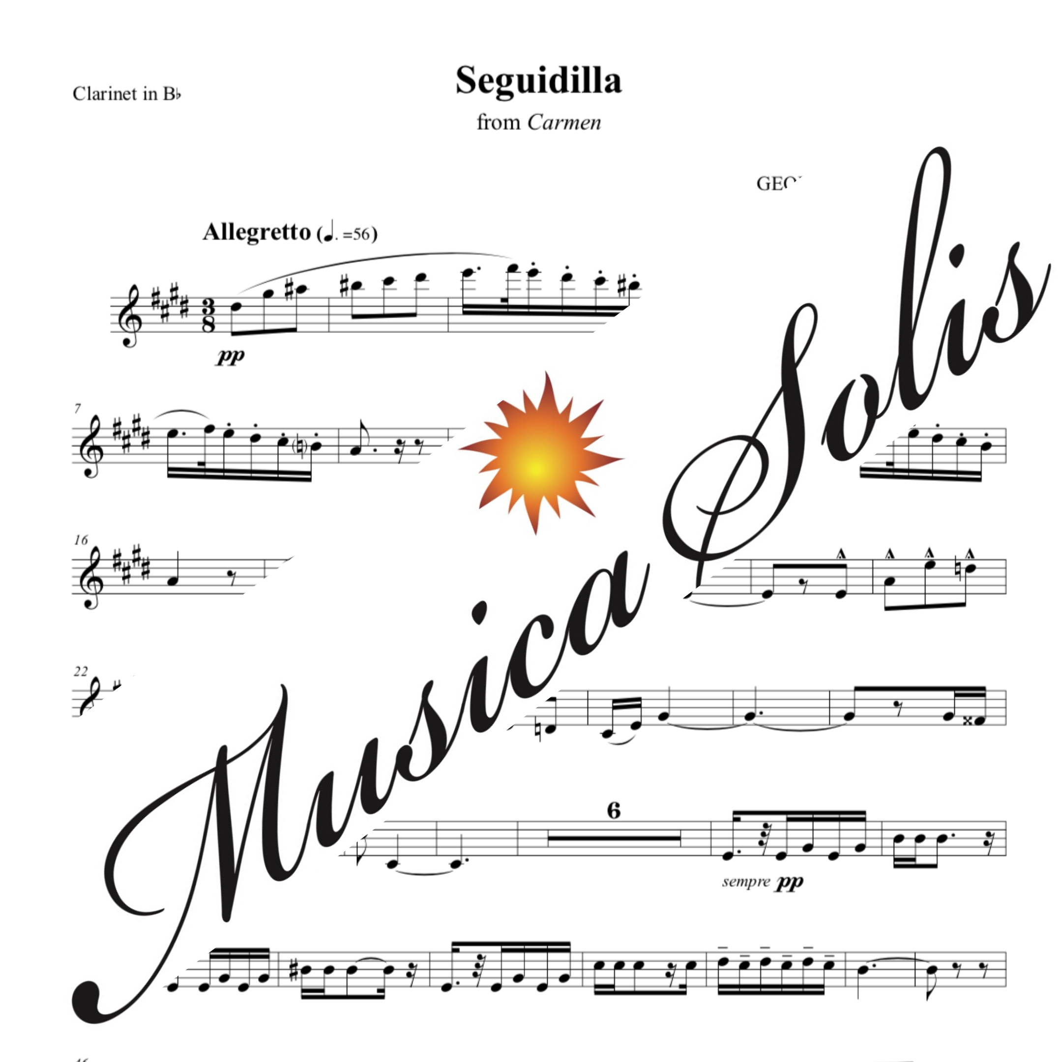 Bizet: Seguidilla from Carmen