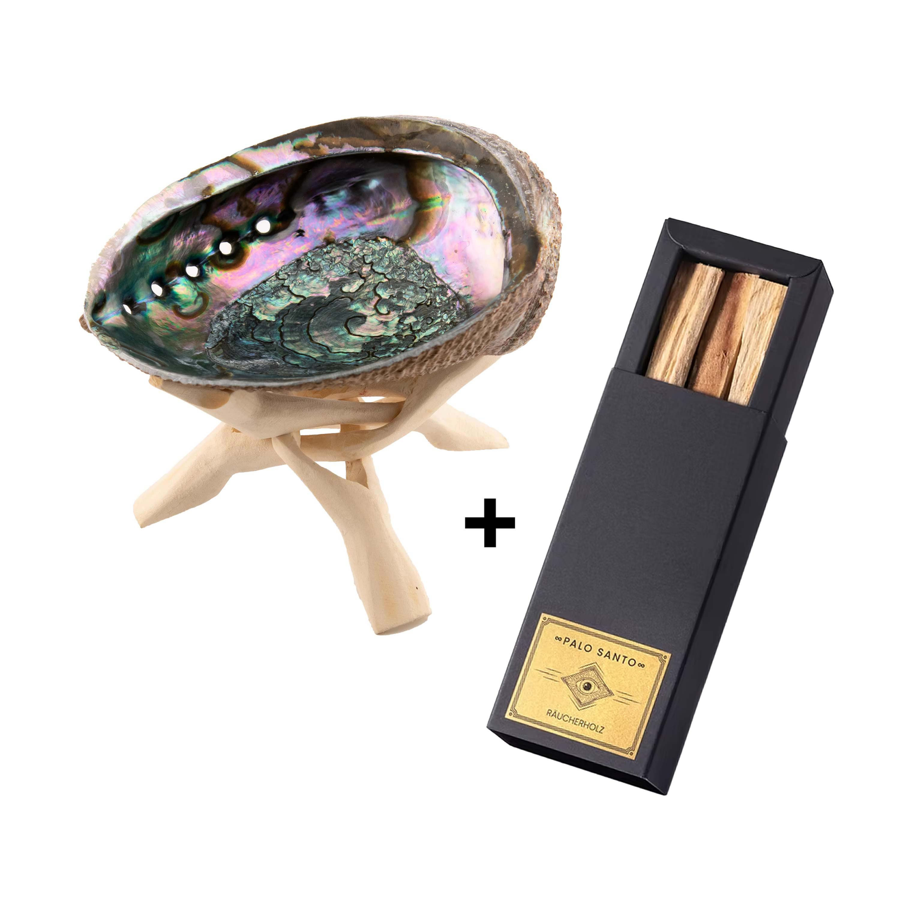 Räucher-Set "ABALONE/PALO SANTO"