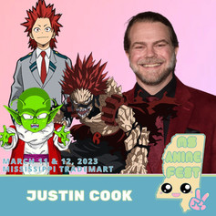 Mississippi Anime Fest 2023 Guest: Justin Cook