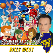 Illinois Comic Con 2025: Billy West