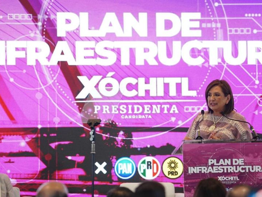 Xóchitl Gálvez presenta su Plan Nacional de Infraestructura