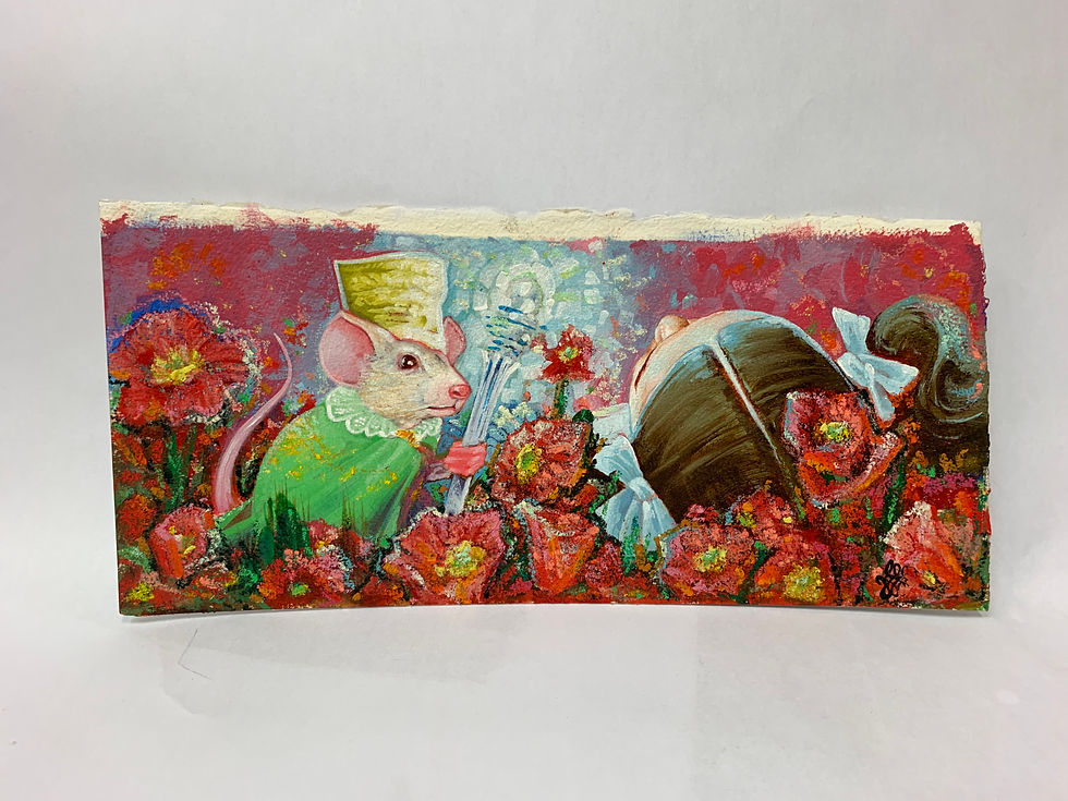 Dorothy in the Poppies by Aiseborn