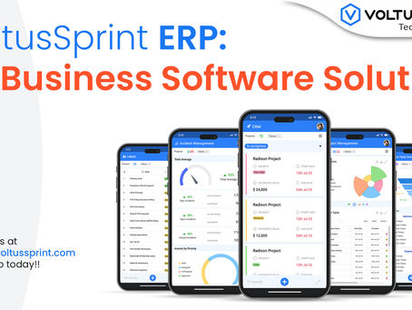VoltusSprint ERP: #1 Business Software Solution