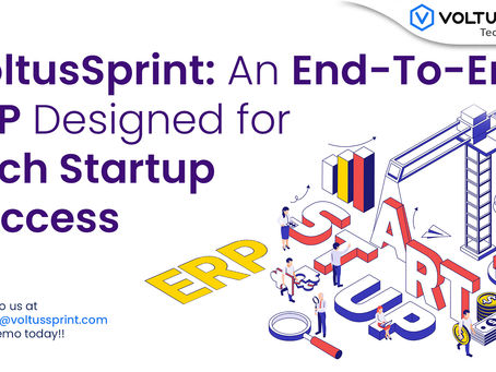 VoltusSprint : An End-To-End ERP Designed for Tech Startup Success