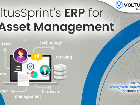 VoltusSprint’s ERP for IT Asset Management