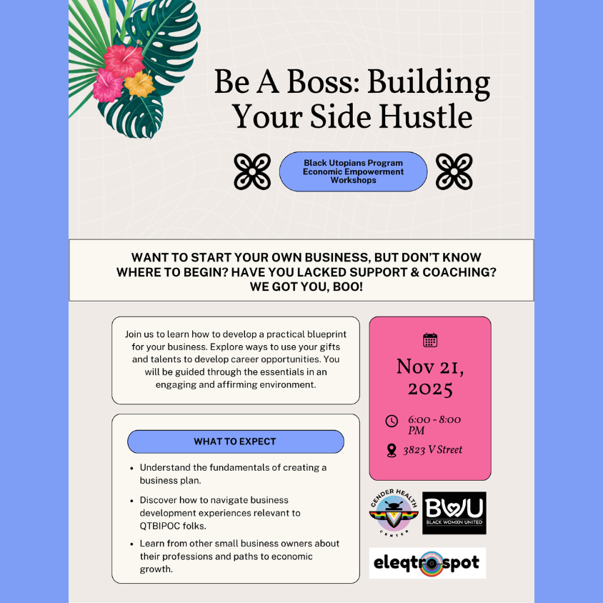 Black Utopians Program - Economic Empowerment Series (Reclaiming Financial Power)