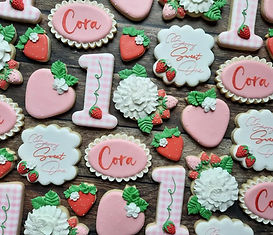 Strawberry Cookies