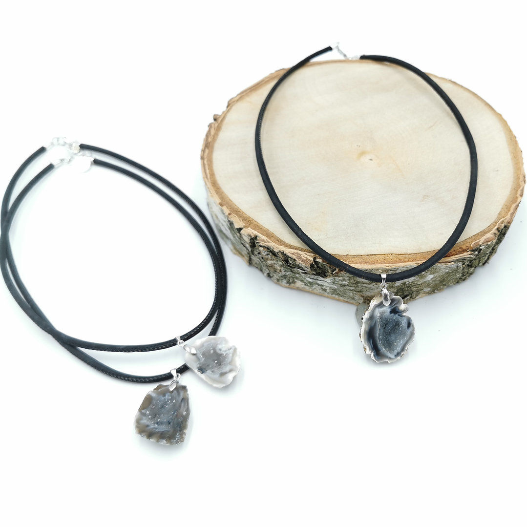 Collier agate