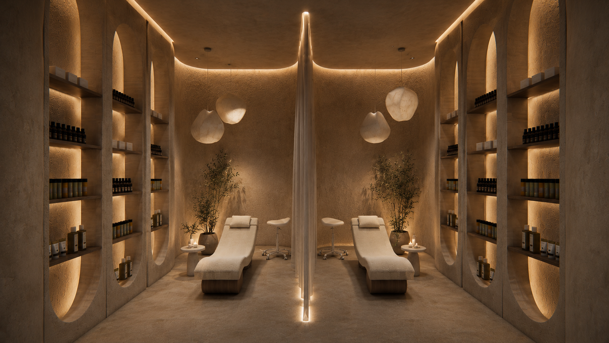 Rénovation salon de beauté & spa